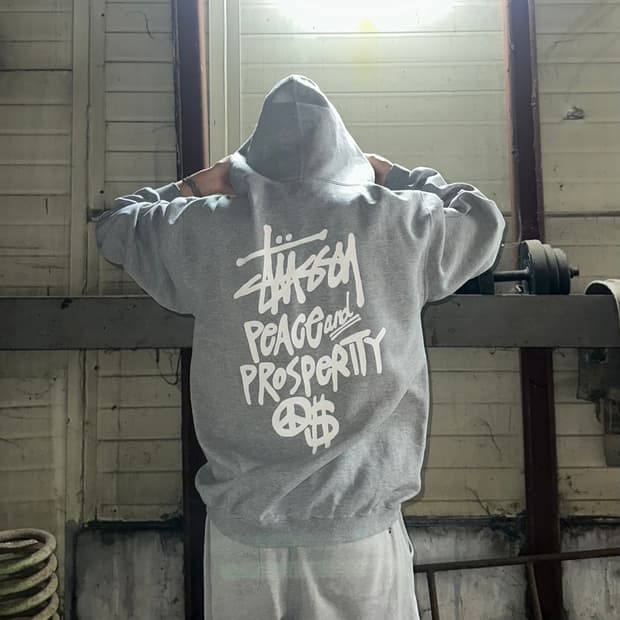 Stüssy Peace and Prosperity Hoodie 