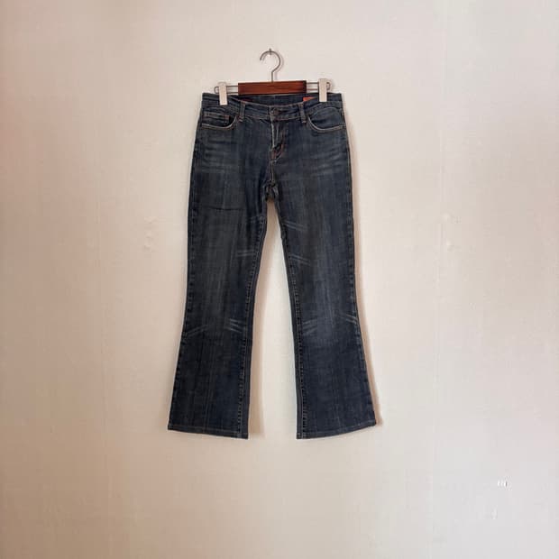 시티즌 오브 휴머니티 27 데님 청바지 슬림 부츠 미국 수입 로라이즈