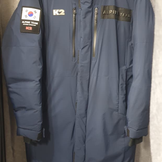 K2 알파인 팀 롱패딩 네이비 100
