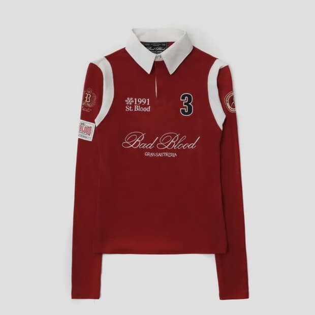 배드블러드 세인트 블러드 럭비 셔츠 구해요ㅠㅠ