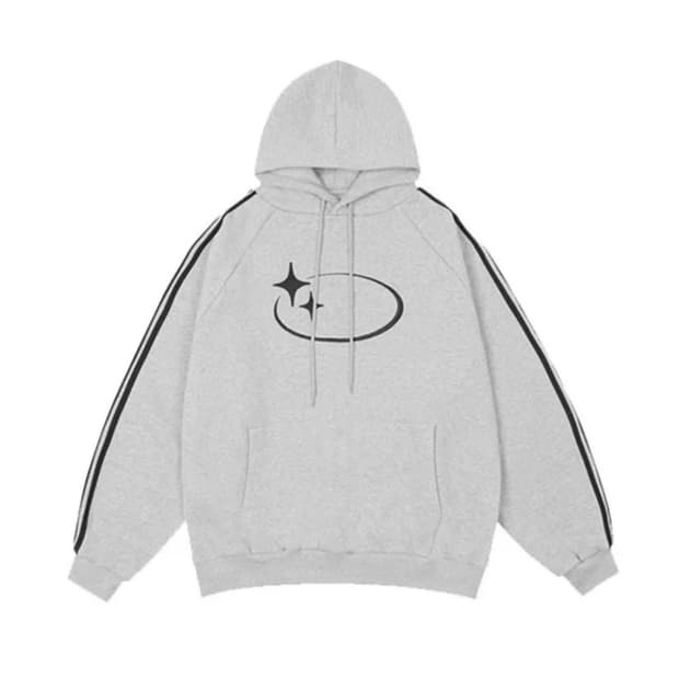 크로스드레슬리 빅스타 후드티