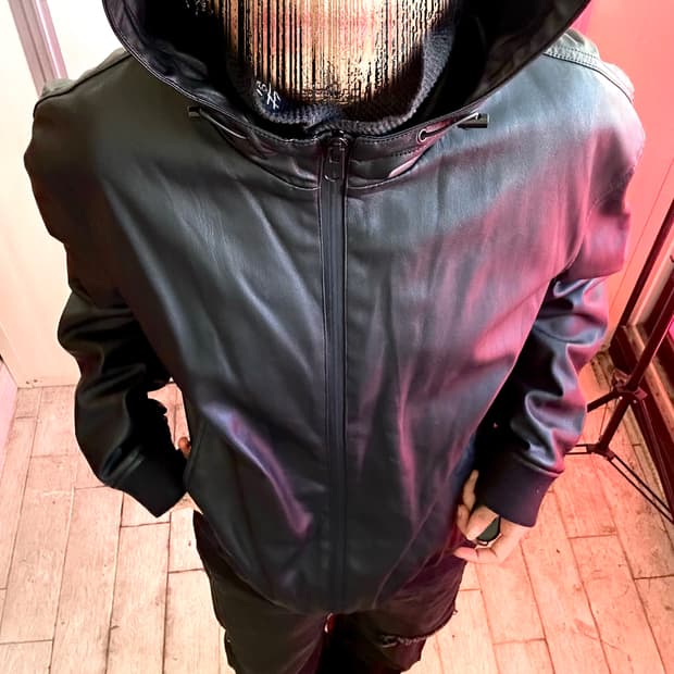 ZARA hooded zip-up