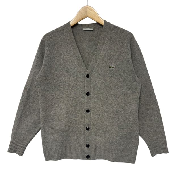 라코스테 로고 가디건