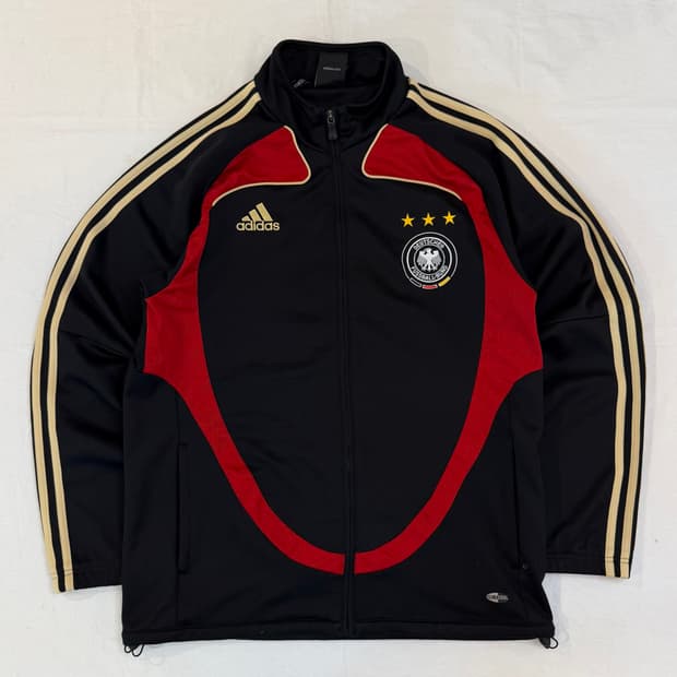 아디다스 07-08 독일 국대 트랙탑 져지 블랙