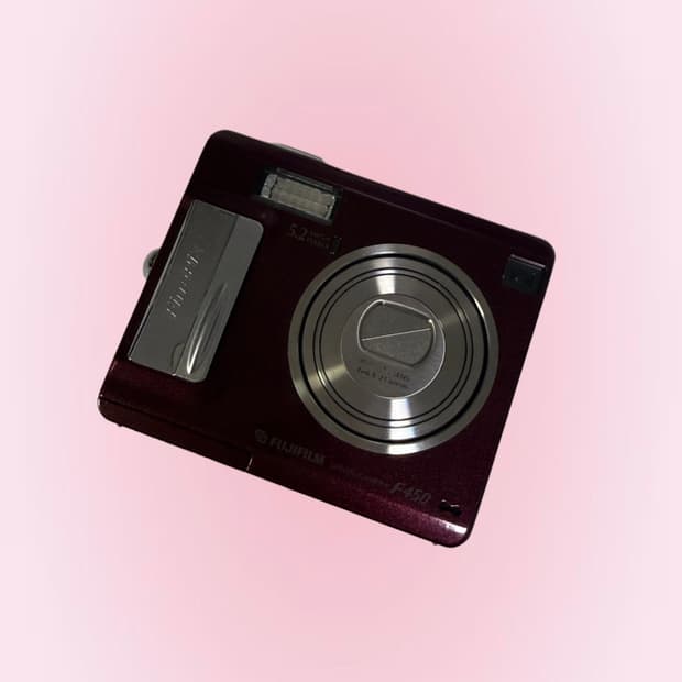 ✨초미품 희귀 컬러✨ 후지필름 파인픽스 F450 퍼플