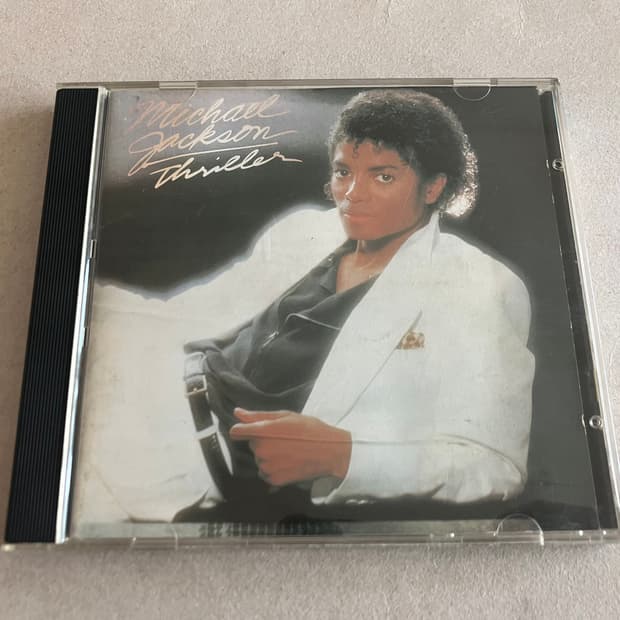 82s 마이클잭슨 스릴러 Thriller 국내 라이센스 초판 CD 팝시디