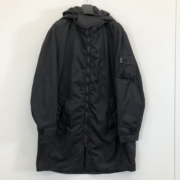 올세인츠 MA-1 더블지퍼 이탈리안 롱파카 110 