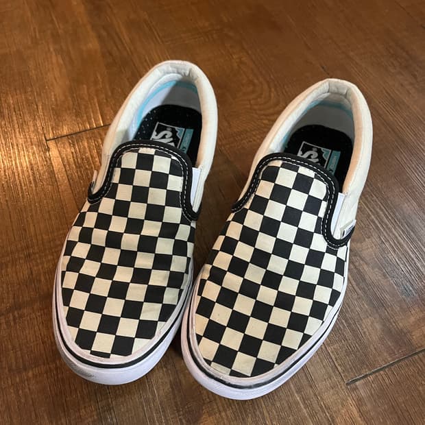 vans 컴피쿠시 체커보드 240