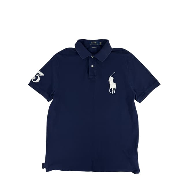 폴로 빅포니 반팔 카라티 네이비 man L