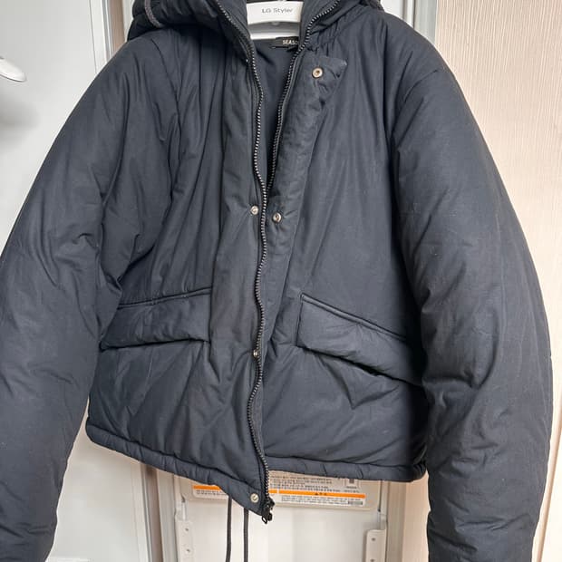 이지 시즌 5 푸퍼 패딩 자켓 잉크