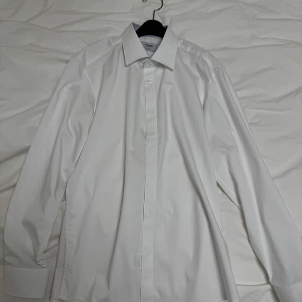 레노마 화이트 드레스 셔츠