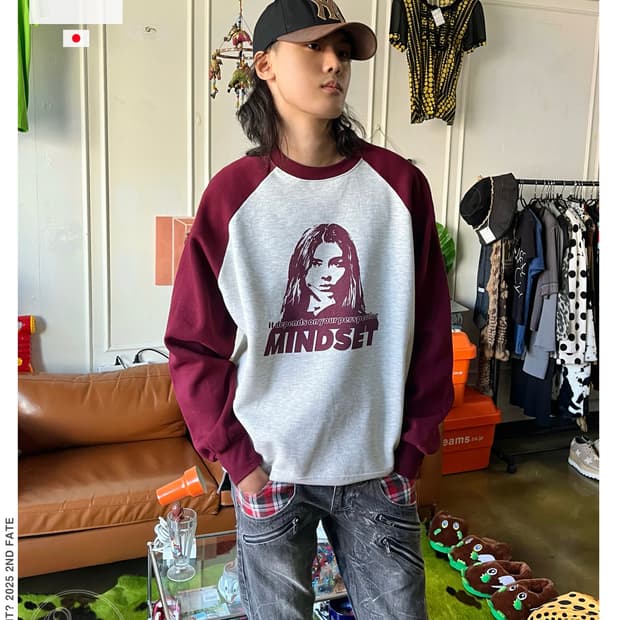 MONO-MART Japan Raglan Sweatshirt