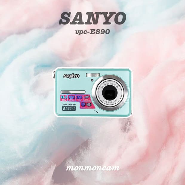 레어🩵 SANYO vpc-E890 민트 산요 빈티지 디카