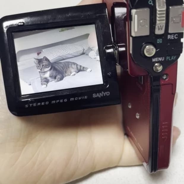 산요작티 빈티지 캠코더 dmx-c6 / 김다미