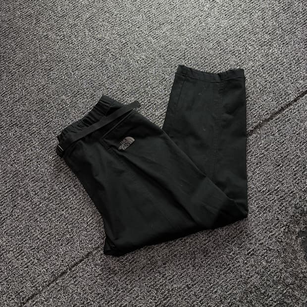 노스페이스 웨빙 벨티드 테크니컬 팬츠 블랙 4525