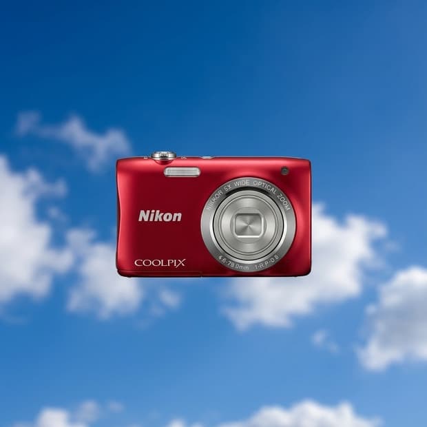 니콘 쿨픽스 S2900 레드 nikon coolpix