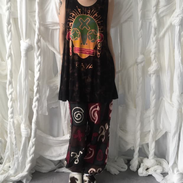 Ethnic mood sleeveless