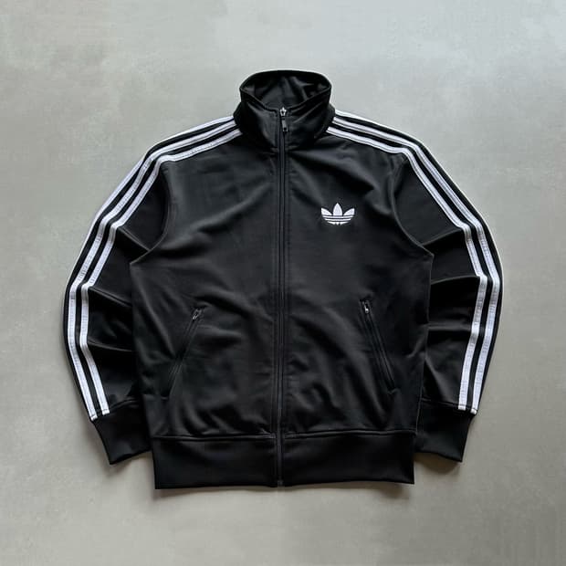 [S-M]아디다스 구형 파이어버드 블랙 트랙탑 져지