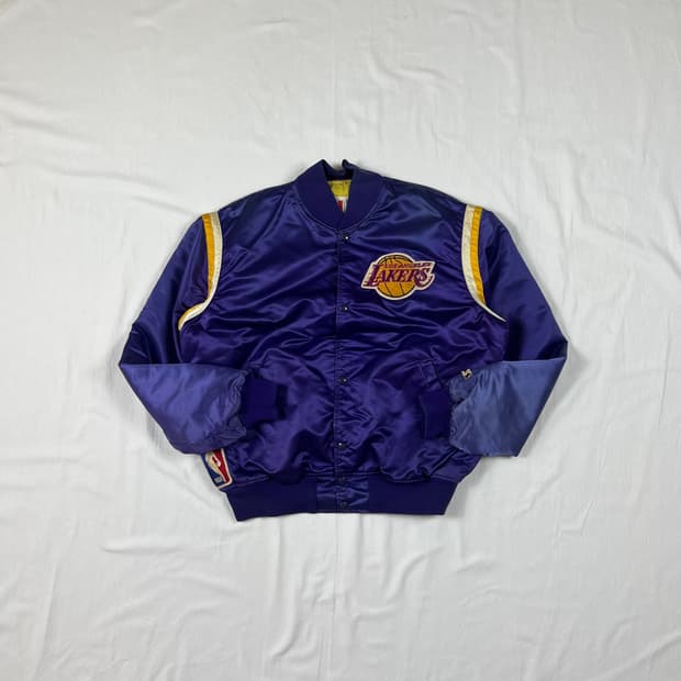 90‘s 스타터 starter nba la레이커스 팀 봄버자켓