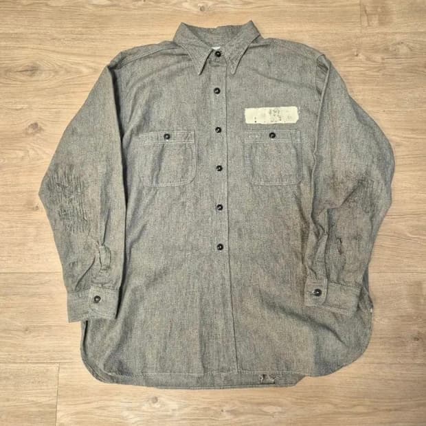 M) Bowwow 바우와우 프리즈너 샴브레이 셔츠