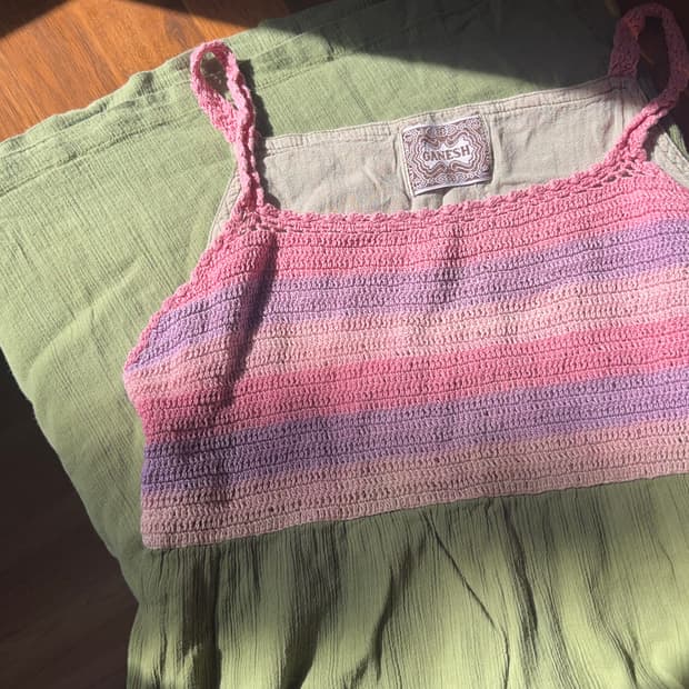 Greenary Vintage Sleeveless Dress