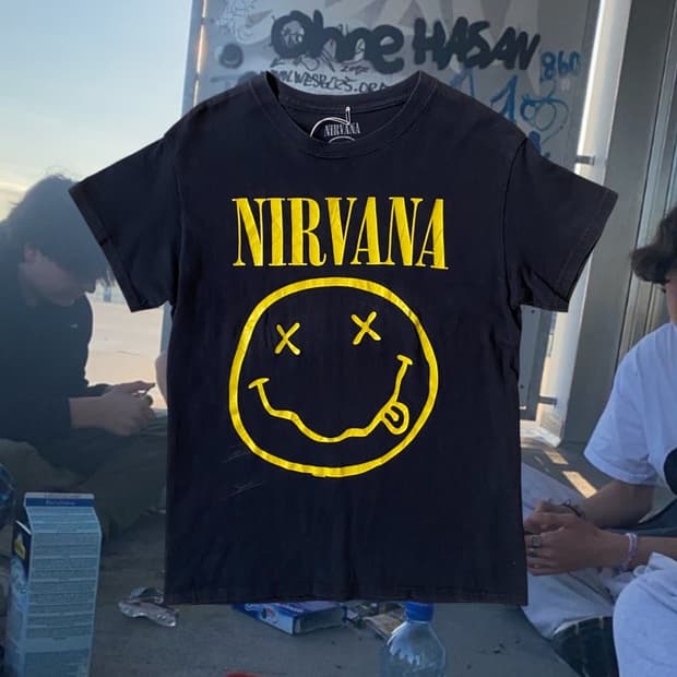 너바나 프린팅 반팔 티셔츠 (Man S) AB1794