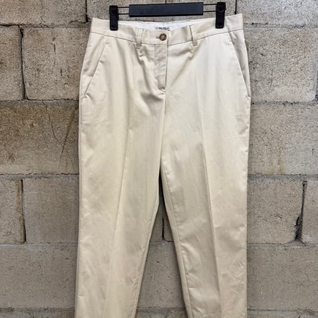 미우 미우 코튼 팬츠