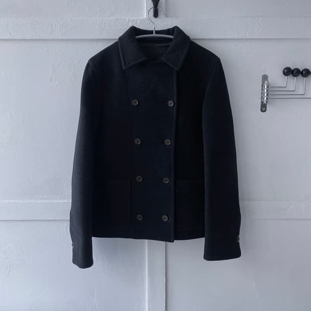 [Margaret howell] 울 더블 버튼 코트