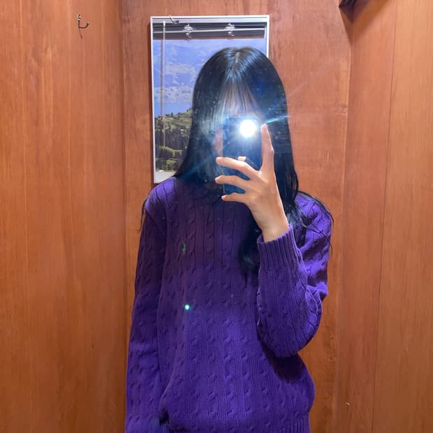 (XL) POLO 폴로 랄프로렌 스포츠 케이블 니트