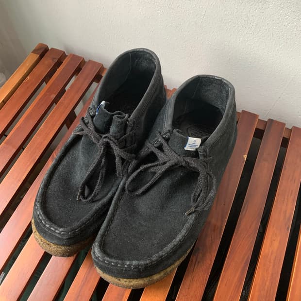 visvim 비즈빔 왈라비 블랙 us9