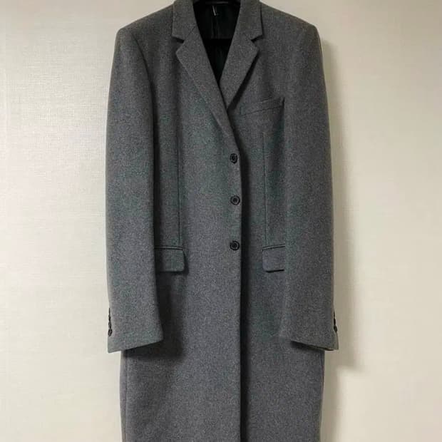 2003FW Dior HOMME LUSTER CASHMERE COAT