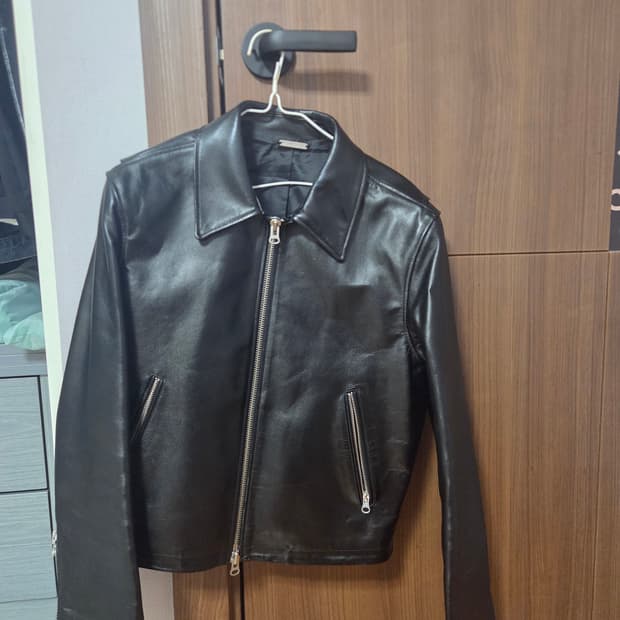 토니웩 카프 레더 블루종 자켓 M