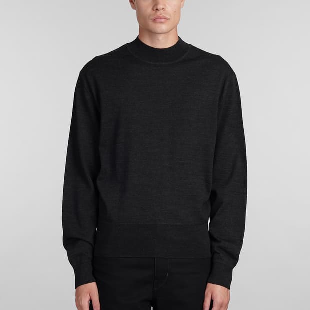 르메르 24FW 모크넥 니티드 점퍼 앤트러사이트 M