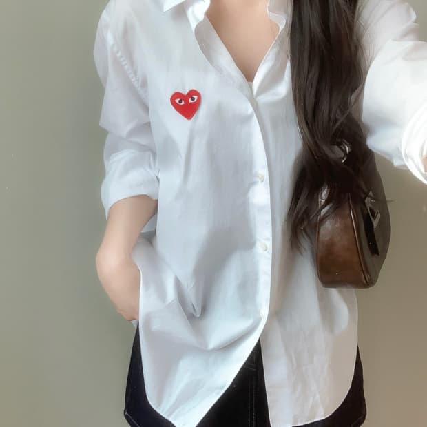 꼼데가르송 셔츠