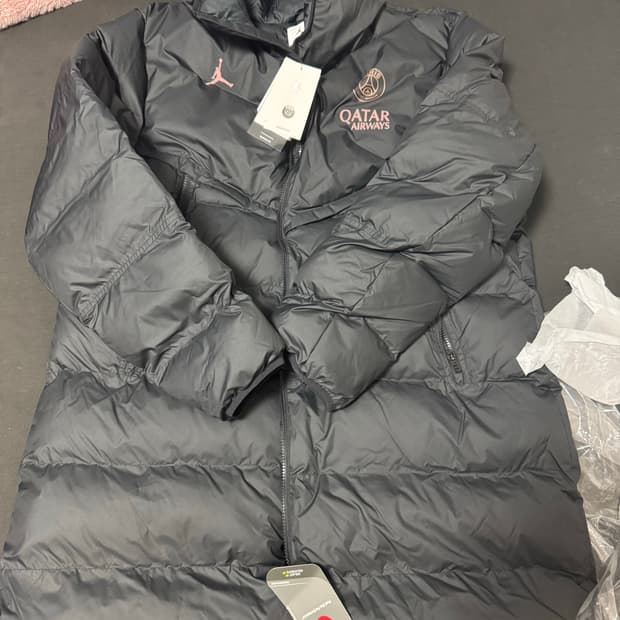 정품새제품 나이키 조던 파리생제르맹 스톰핏 윈드러너 롱패팅 XL 110