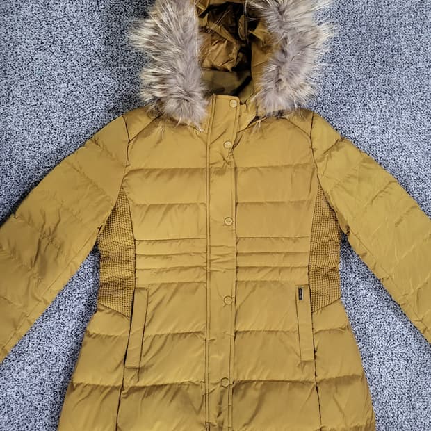 핑(PING) 오리털 라쿤털 패딩