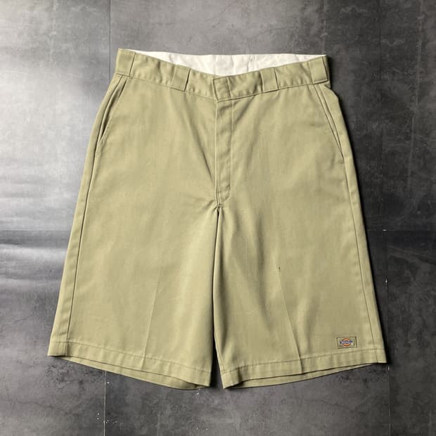 DICKIES 00s 디키즈42274 베이지 버뮤다 하프팬츠 A01122
