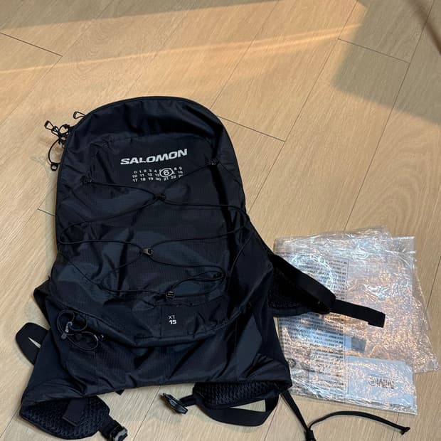 살로몬 x MM6 메종마르지엘라 XT-15 백팩