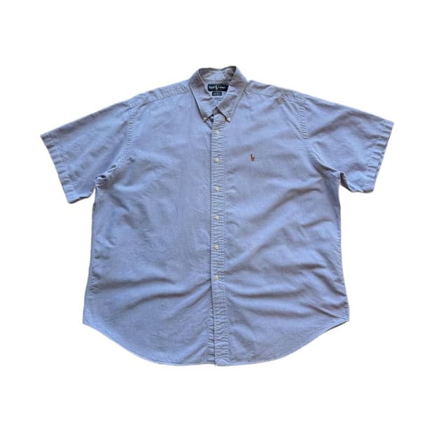 폴로 랄프로렌 버튼다운 반팔셔츠