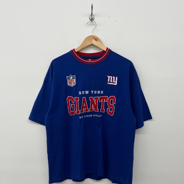NFL 뉴욕 자이언츠 반팔 티셔츠 블루 남성M