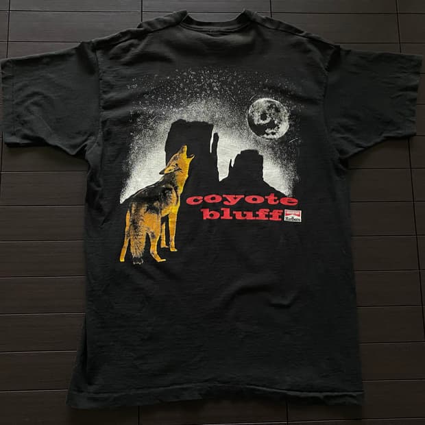 (XL) 90s 빈티지 말보로 코요테 티셔츠