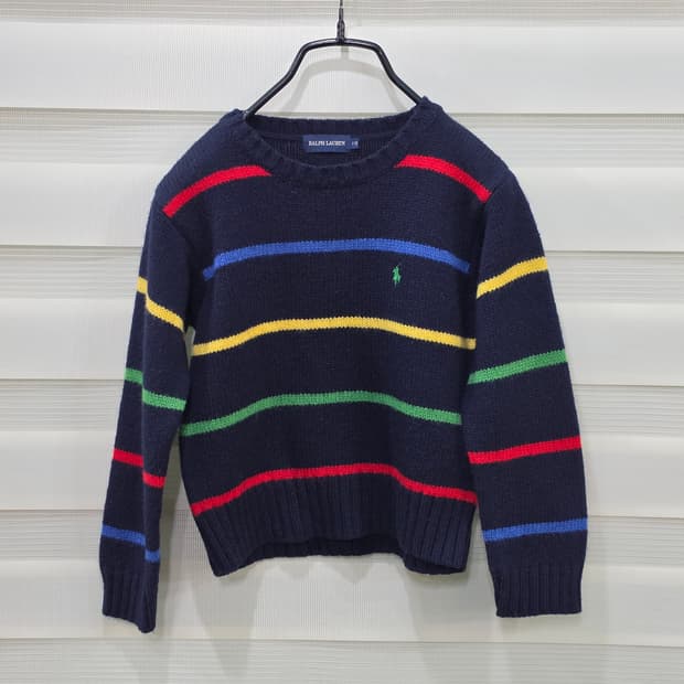 랄프로렌 키즈 스트라이프 울니트- 110