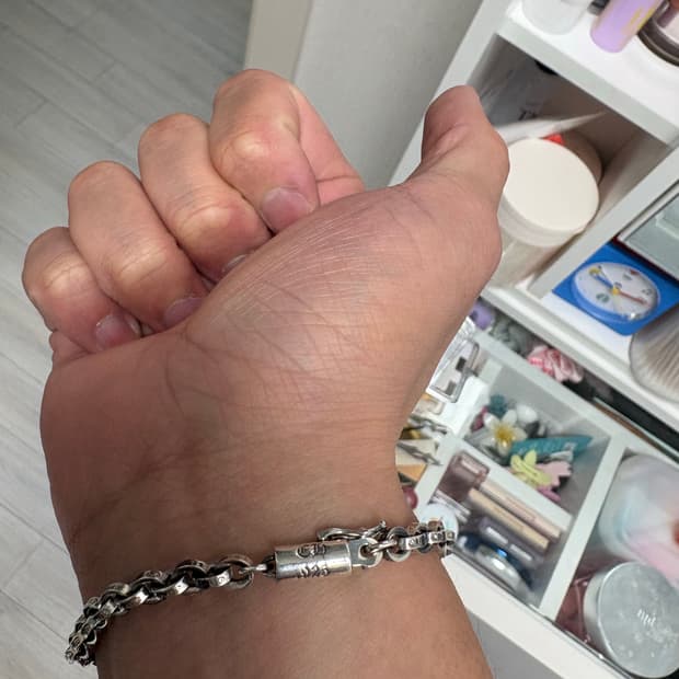 크롬하츠st 페이퍼체인 4mm