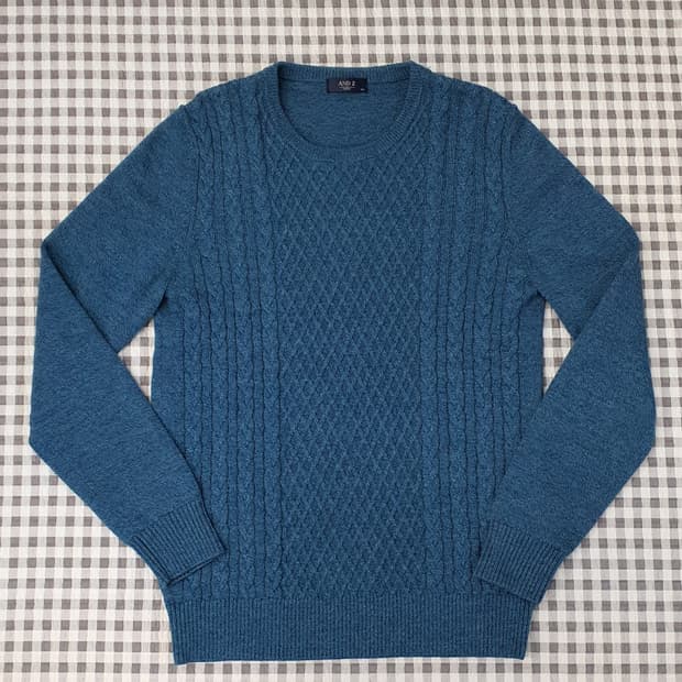 앤드지 울100 니트 스웨터 남자95