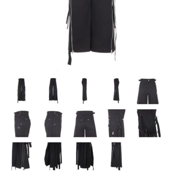 Surgery Bondage Cargo Pants