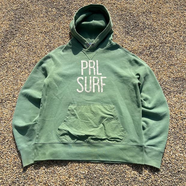 폴로 랄프로렌 그린 올리브 PRL SURF 후드티