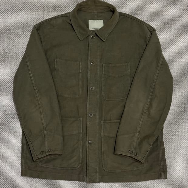 포터리 브리스베인모스 몰스킨 워크자켓 2사이즈