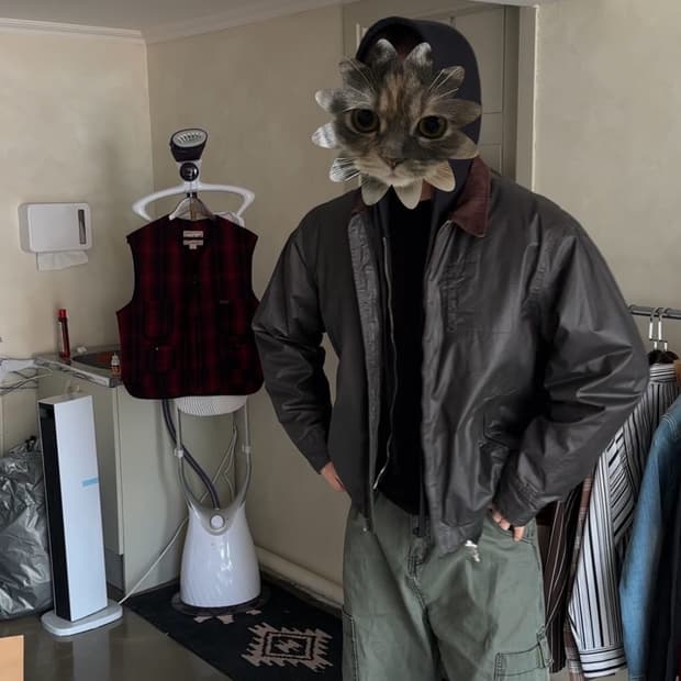 Roundtree & yorke 클래식 왁스 코튼 스타일 캐주얼 자켓