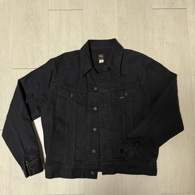 더블알엘rrl 데님 lot271 블랙 트러커 L 판매합니다.