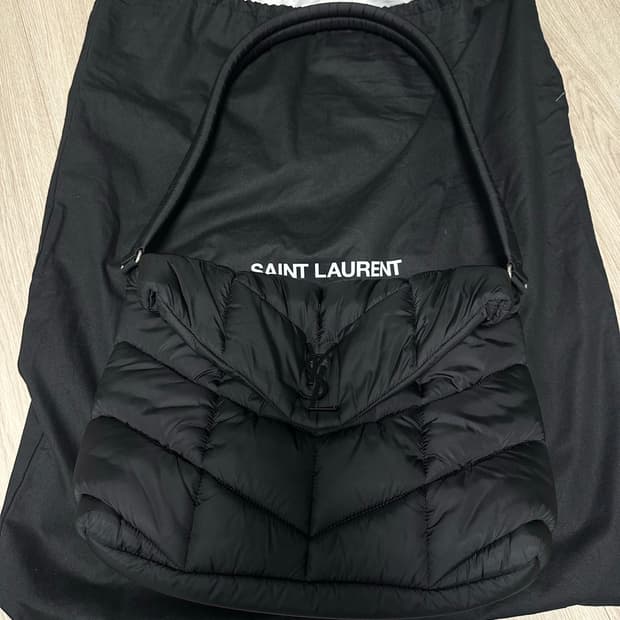 생로랑 나일론 푸퍼백 퍼퍼